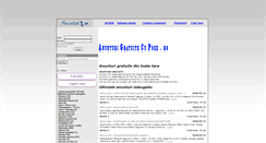 Desktop Screenshot of anunturix.ro