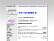 Tablet Screenshot of anunturix.ro